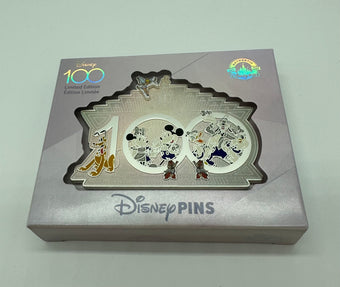 Disney 100 Years of Wonder Celebration Mickey and Friends Castle Limited Pin New