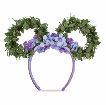 Disney Parks Minnie Floral Headband for Adults Hydrangea New with Tag