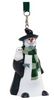 Universal Studios Harry Potter Slytherin Hogsmeade Snowman Ornament New With Tag