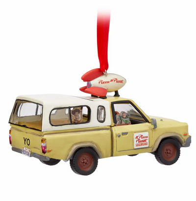 Disney Sketchbook Toy Story Pizza Planet Delivery Truck Christmas Ornament New