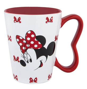Disney Parks Minnie Red Bows Ceramic Coffee Mug New
