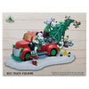 Disney Yuletide Farmhouse Mickey Friends Light-Up Red Truck Holiday Figurine New