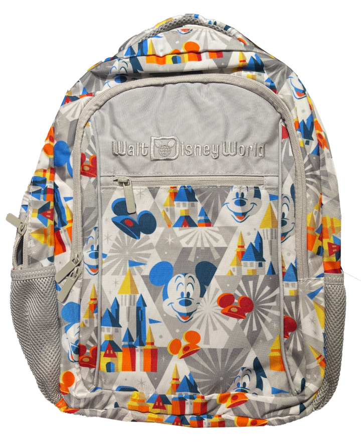Grey mickey mouse backpack shop