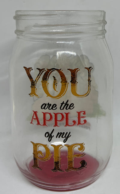 Disney Epcot Food And Wine 2021 Mickey Minnie Apple Orchard Glass Jar New