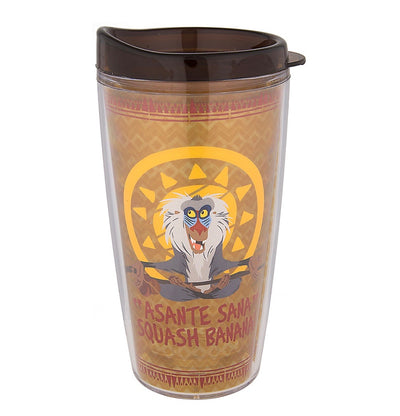 Disney Animal Kingdom The Lion King Rafiki Travel Tumbler 12 oz New