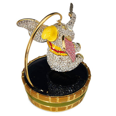 Disney Parks Dumbo Jeweled Figure with Stand by Arribas Swarovski New with Box