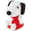 Hallmark Peanuts Zip-N-Go Christmas Snoopy on Sled Plush New with Tag