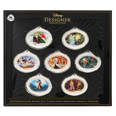 Disney Store Designer Ornament Collection Limited Edition Set of 300 New w Box