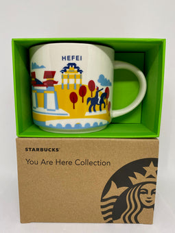 Starbucks You Are Here Collection Hefei China Ceramic Coffee Mug New With Box