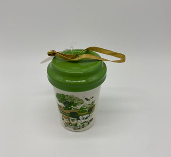 Disney Parks 50th Vault Animal Kingdom Mickey Starbucks Tumbler Ornament New