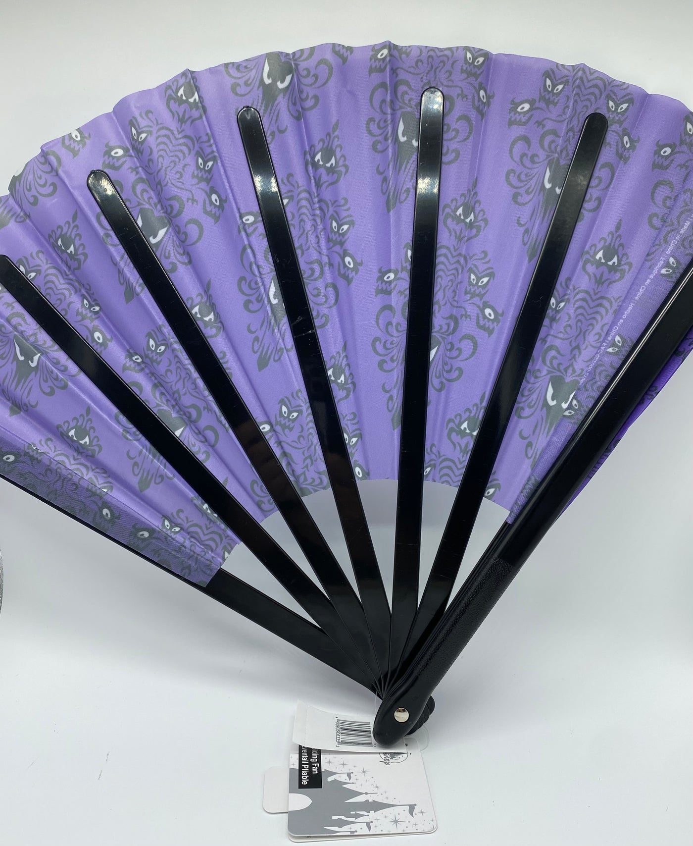 Disney Parks Haunted Mansion Folding Hand Fan New with Tag