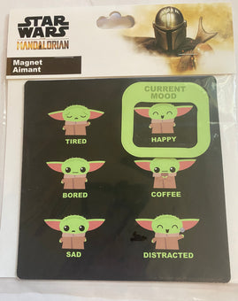 Disney Star Wars The Mandalorian The Child Current Mood Magnet New Sealed