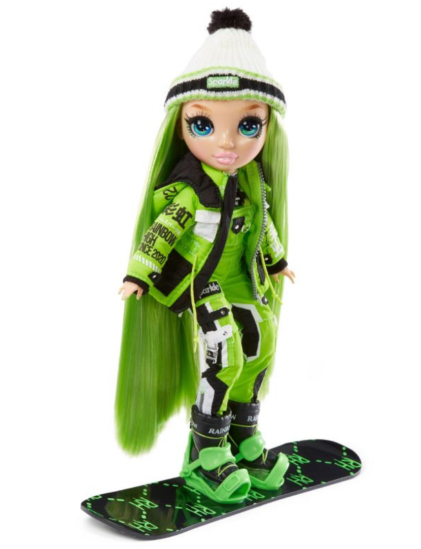 Rainbow High Winter Break Jade Hunter Fashion Doll Toy New With