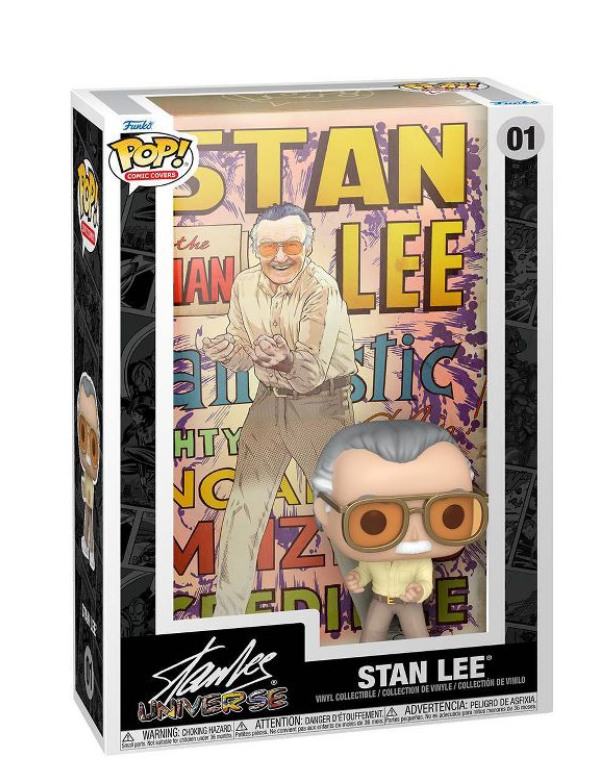 Funko POP! Comic Cover: Marvel - Stan Lee New With Box