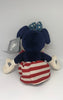 Disney Parks 11inc Mamer Minnie Mouse Americana Plush New with Tags