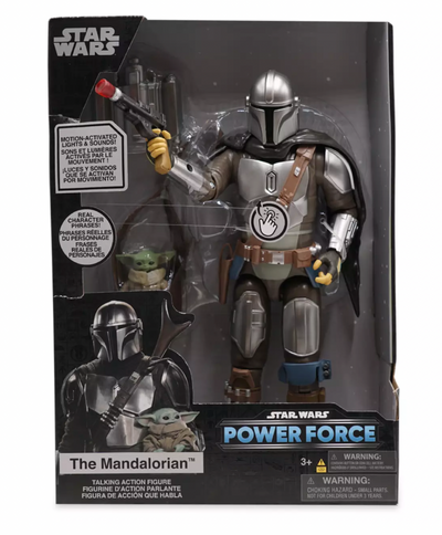 Disney Star Wars Power Force The Mandalorian GroguTalking Action Figure New Box
