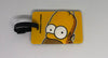 Universal Studios The Simpsons Homer Big Face Luggage Tag New with Tags