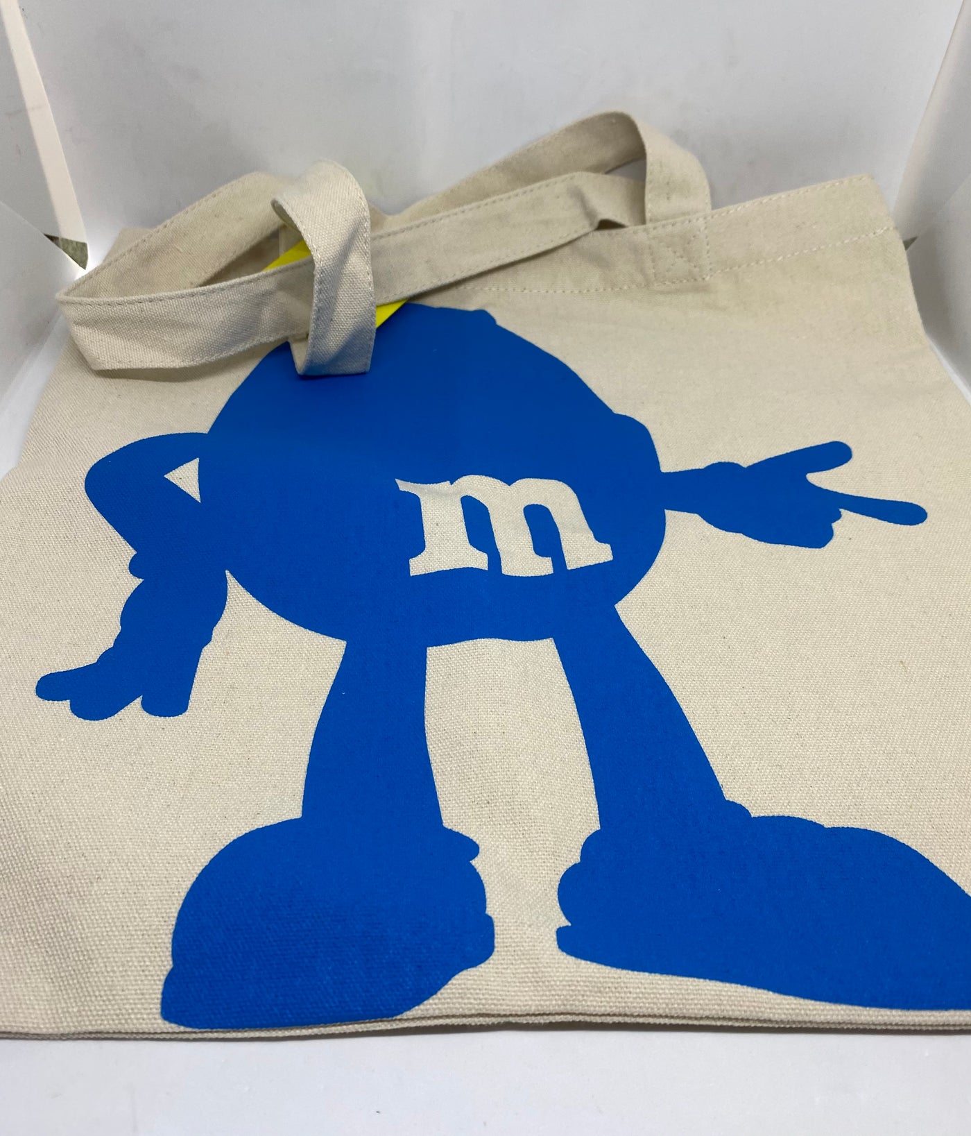 M&Ms World Tote Bag Purse Blue