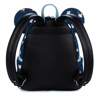 Disney Parks Mickey Denim Mini Backpack New with Tag