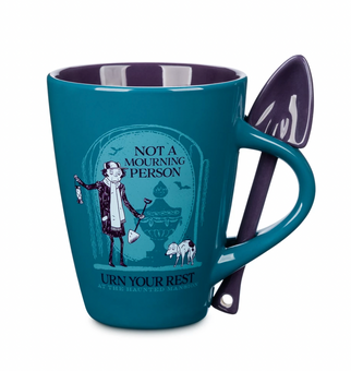 Disney Parks Haunted Mansion Not a Morning Person Urn Your Rest Mug with Spoon