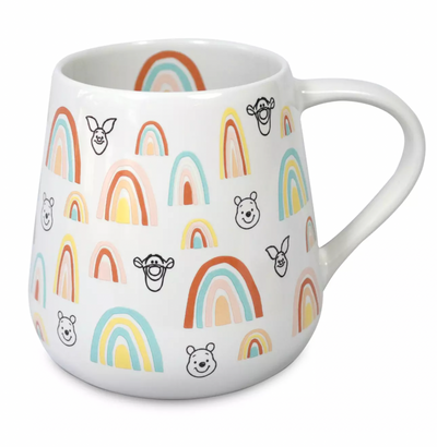 Disney Winnie the Pooh and Pals Rainbow 21oz Coffee Mug New