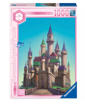 Disney Castle Collection Aurora Sleeping Beauty Castle Puzzle Limited New w Box