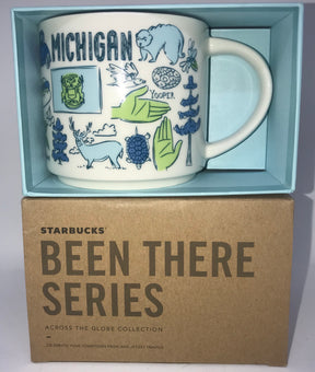 Starbucks Been There Series Collection Michigan Coffee Mug New With Box