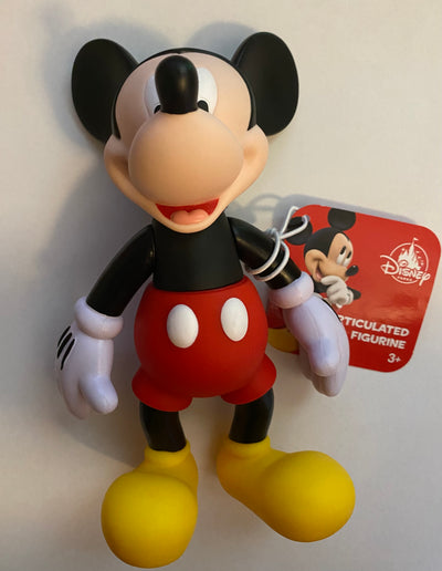 Disney Parks Mickey Vinyl Articulated Figure New with Tag