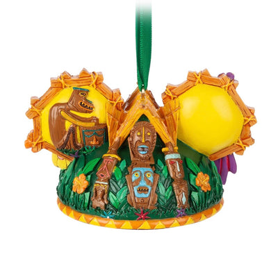 Disney Parks Enchanted Tiki Room Ear Hat Ornament New with Tag
