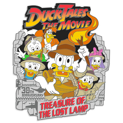 Disney Parks DuckTales The Movie Treasure of the Lost Lamp Pin 30th Limited New