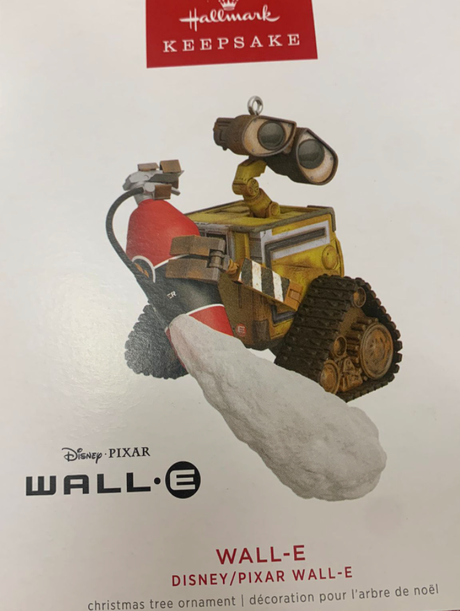 Hallmark 2022 Disney Pixar Wall-E Christmas Ornament New With Box
