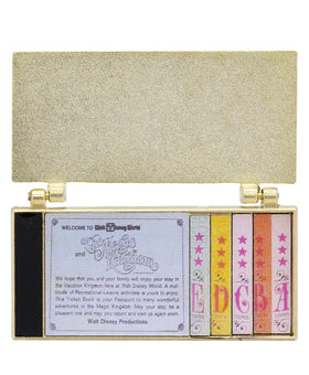 Disney Parks Magic Kingdom Ticket Book Pin New with Card