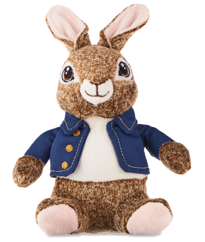 Peter Rabbit Easter Small Plush Toy, Peter Rabbit Denim Jacket New With Tag