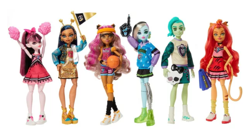 Monster High Ghoul Spirit 6 Six Pack Dolls Toy Gen 3 2022 New With Box