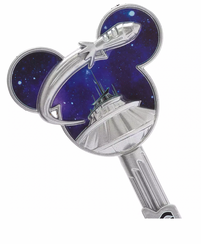 Disney 50th Mickey The Main Attraction Space Mountain Opening Ceremony Key New