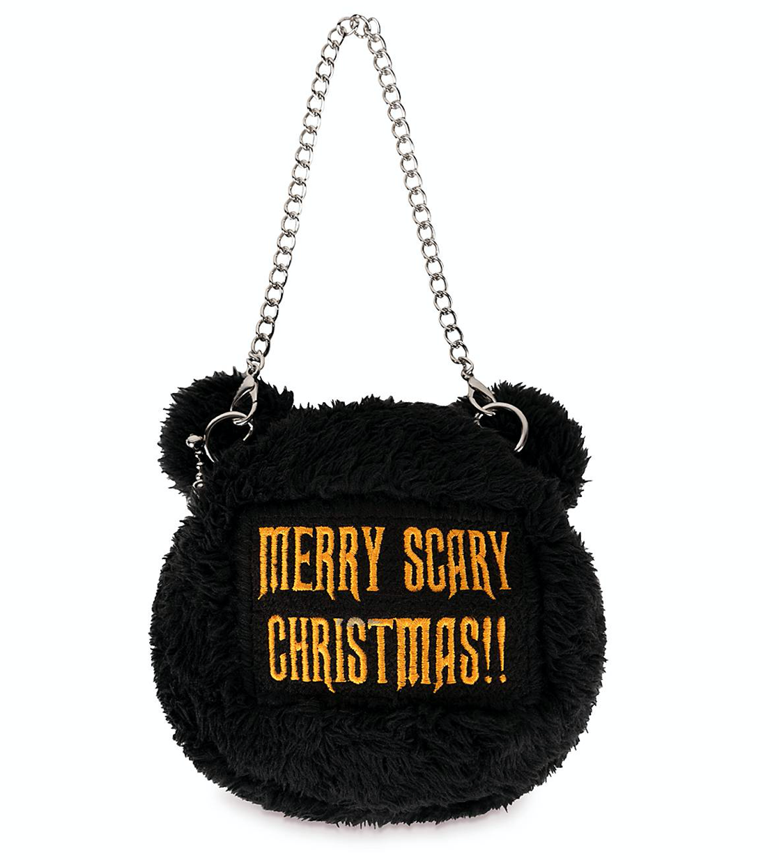 Disney Parks Teddy Vampire Merry Scary Christmas Coin Purse New with Tag