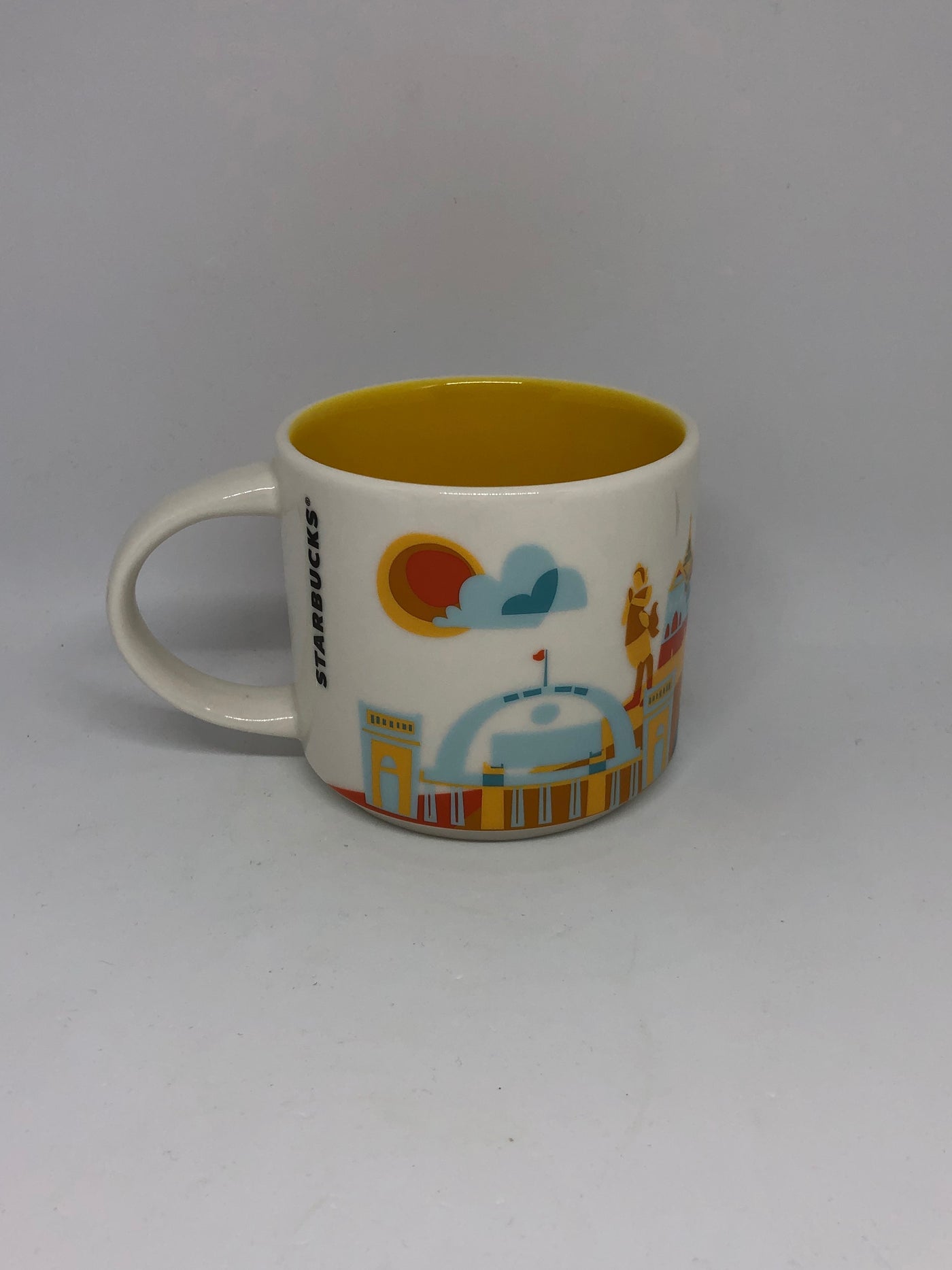 Starbucks Coffee You Are Here Series Thailand Ceramic Coffee Mug New with Box