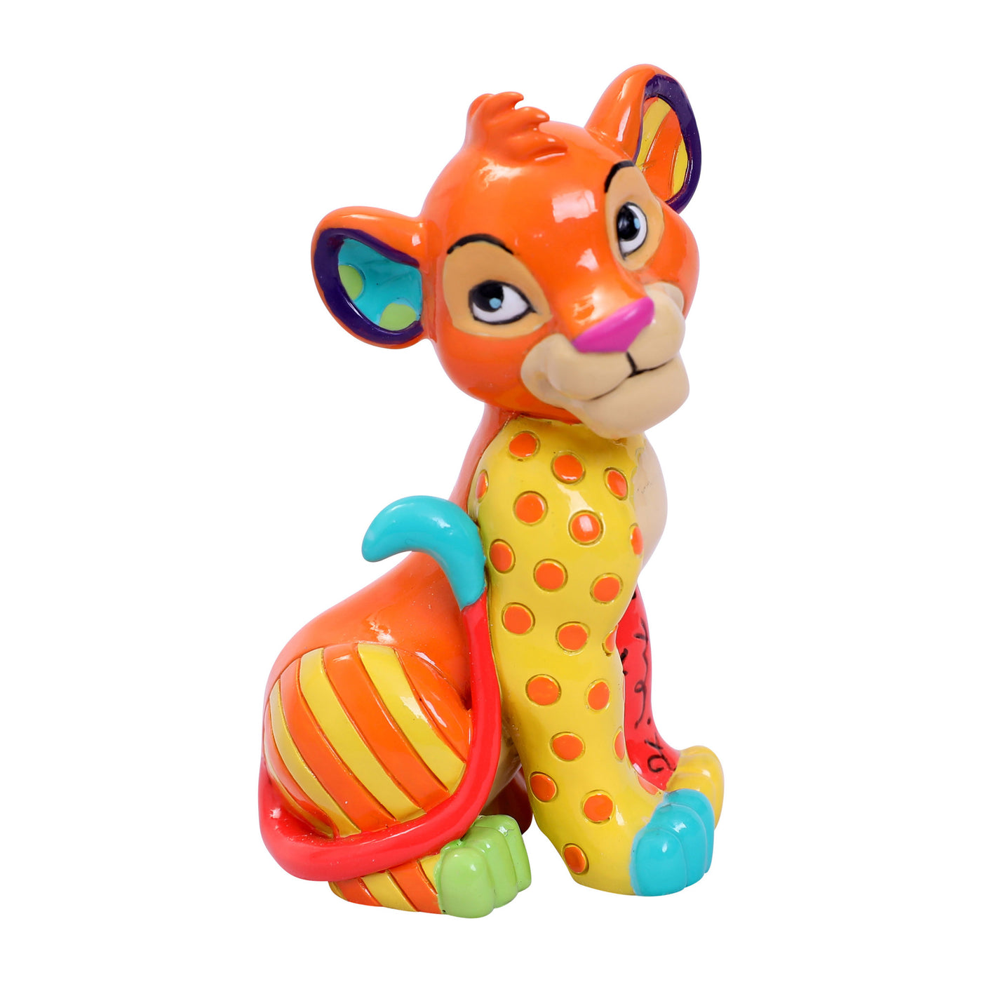 Disney Britto Mini The Lion King Simba Figurine New with Box