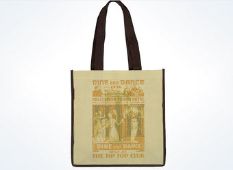 Disney Parks Hollywood Tower Hotel Reusable Shopping Tote New with Tags