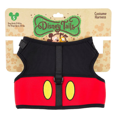 Disney Parks Tails Mickey Costume Harness for Dogs Small New with Tags