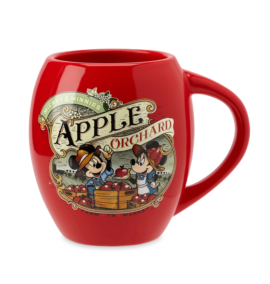 Disney Epcot Food and Wine Festival 2021 Mickey Minnie Apple Orchard Mug New