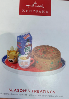 Hallmark 2022 Season's Treatings Christmas Ornament New With Box