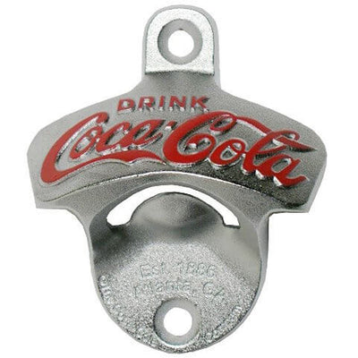 Authentic Coca Cola Coke Wall Mount Bottle Opener New with Card