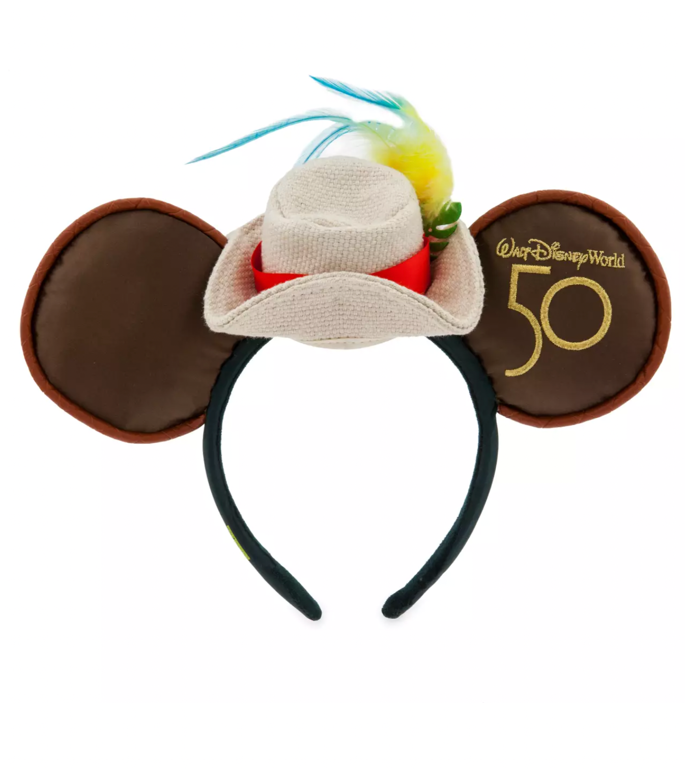 Disney 50th Mickey The Main Attraction Tiki Room Headband Adult New with Tag