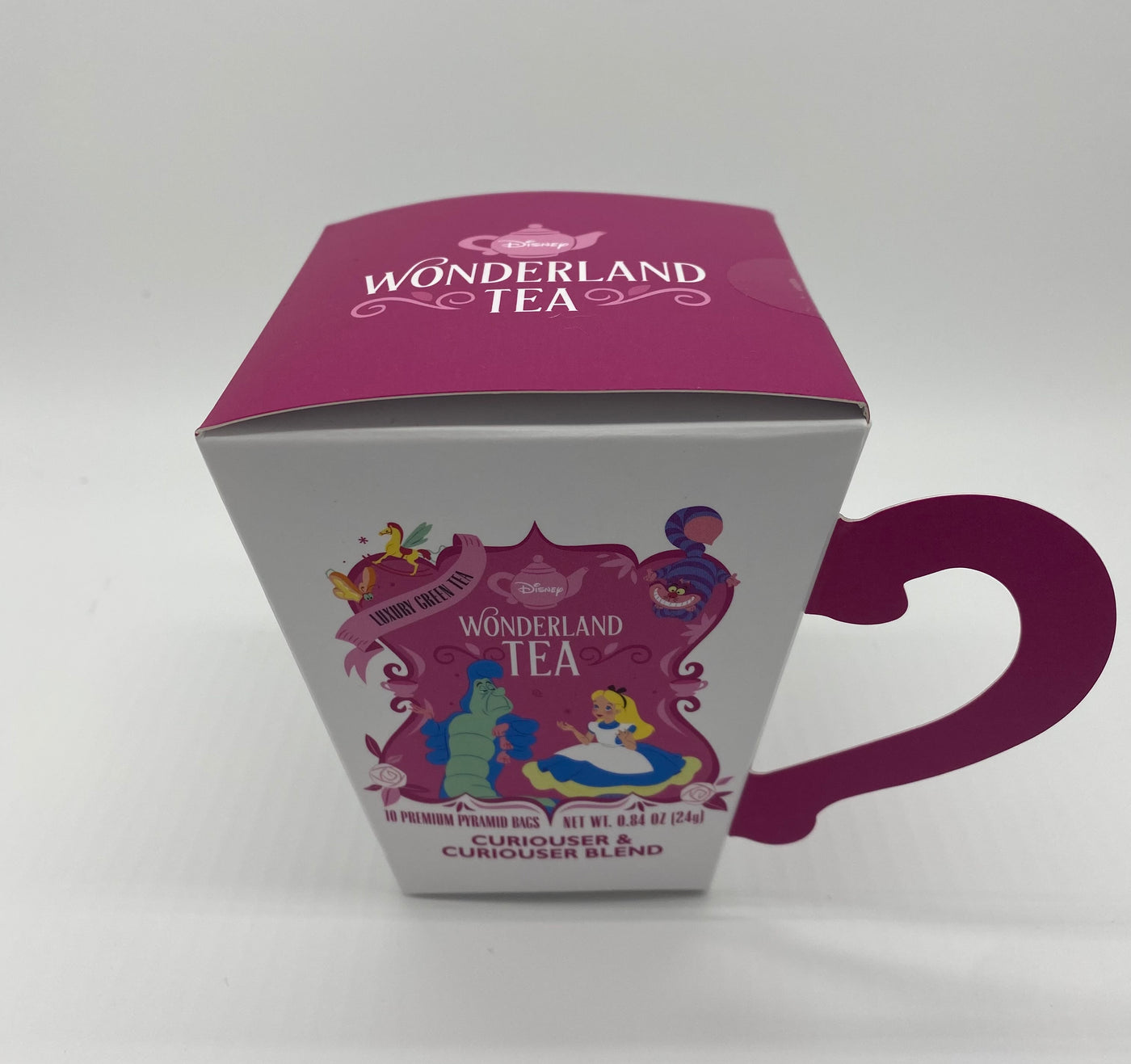 Disney Parks Wonderland Curiouser Curiouser Blend 10 tea Bags Luxury Green Tea