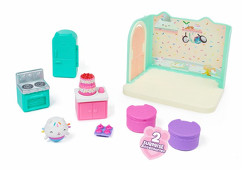 Dreamworks Gabby’s Dollhouse Bakey with Cakey Kitchen with Figure New