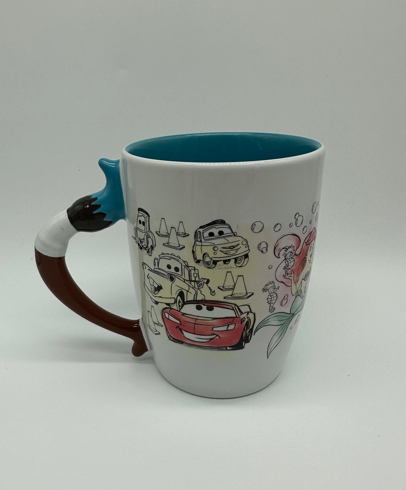 Disney Parks Art of Animation Resort Simba Nemo Ariel Coffee Mug New