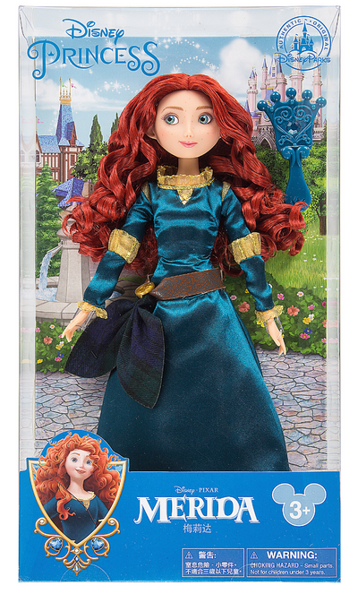 Disney Parks Princess Merida Doll with Brush New with Box