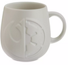 Disney Parks Star Wars Logo White Ceramic Coffee Mug New With Tag