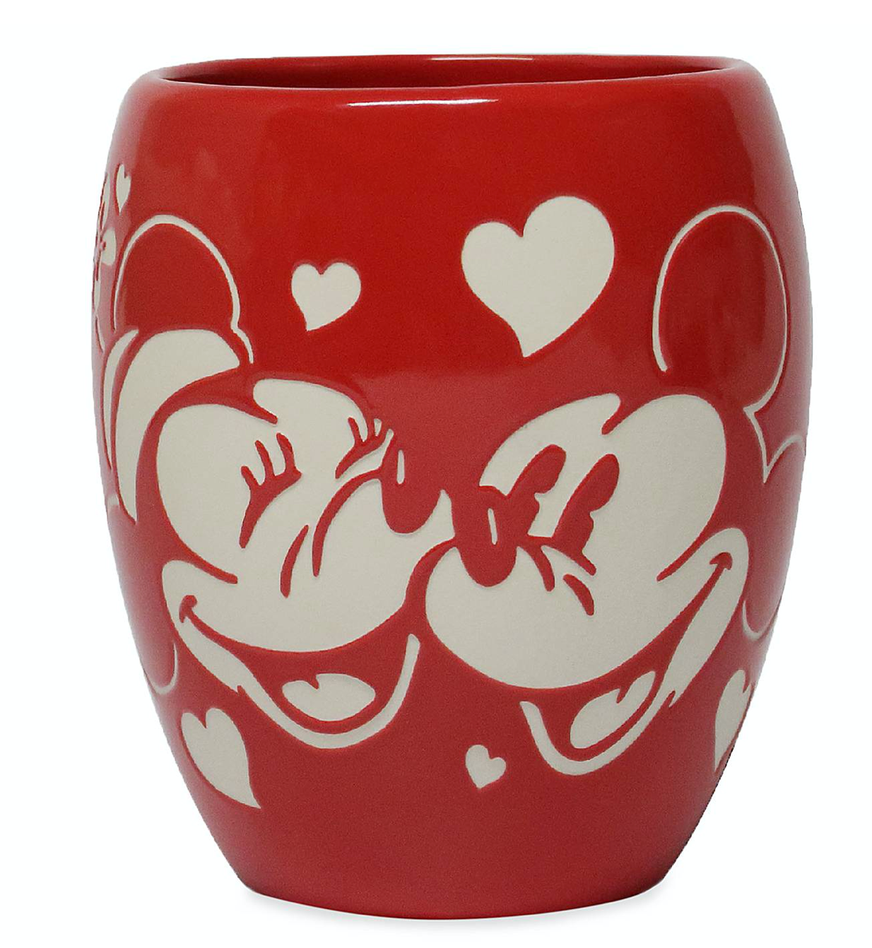 Disney Valentine Mickey and Minnie Love Coffee Mug New